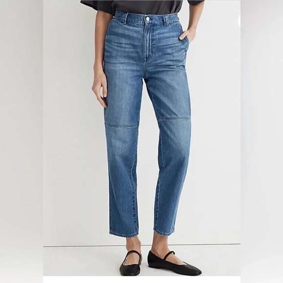 Madewell Denim - Madewell high rise tapered jeans in ventnor wash